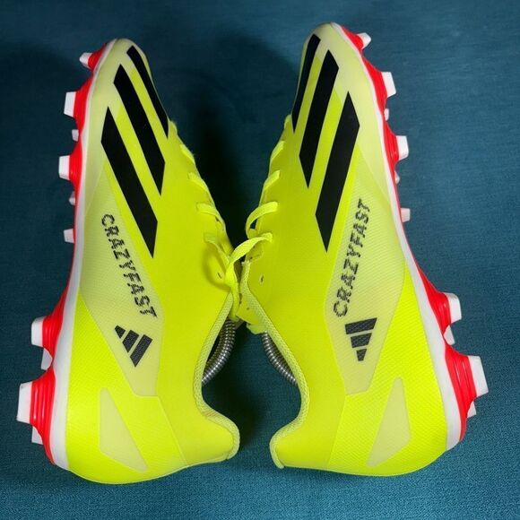 Adidas X Crazyfast Club FXG Athletic Soccer Cleats Yellow Men’s 11.5 main image 7